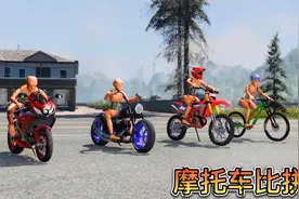 车祸模拟器867 四种不同规格的摩托车 一起PK谁才是最强？视频封面