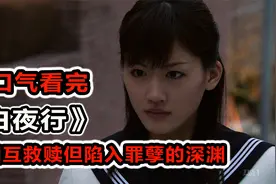 一口气看悬疑神作白夜行！男孩杀死父亲女孩杀死母亲，潜逃数十年视频封面