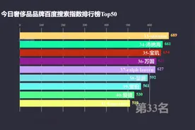 奢侈品搜索指数排行榜Top50，lv第二香奈儿第三视频封面