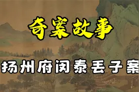 【奇案故事】：20年后的真相_扬州府闵泰丢子案视频封面