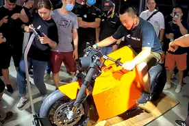你这电动车要57万？太尊贵了，实拍达芬骑性能电动车DC100！视频封面