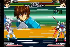 gba高达格斗2自由高达过连击课题技巧展示