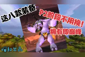 魔兽世界怀旧服：P2阶段开放都换不下来的8款装备，你值得拥有！视频封面
