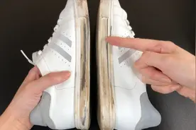 鞋子白边发黄变黑，教你个简单方法，污渍一擦就掉，干净省事视频封面