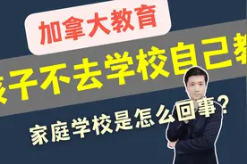 不去学校上学，家长自己教！加拿大“家庭学校”是怎么一回事？视频封面