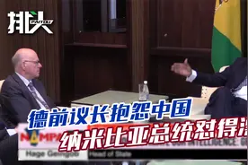 纳米比亚总统4连追问，德国大使无话可说，中国帮非洲诸国挺直腰视频封面