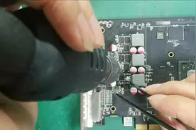 显卡维修：r7 350开机黑屏，维修过程分享视频封面