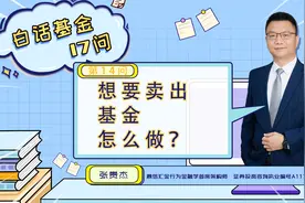 白话基金第14问-想要卖出基金怎么做？