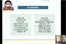 电子信息大类具体包含哪些专业？“学浪计划”视频封面