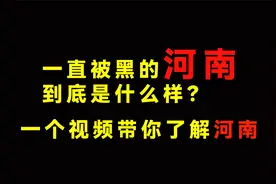 河南是一个什么样的地方？好像很多人喜欢黑河南，其实他很强！视频封面