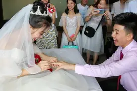 贵州一姑娘嫁广东小伙，这么漂亮的姑娘远嫁可惜了视频封面
