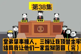 堂弟肇事撞人，三婶让我顶替坐牢，结局我让他们一家监狱团圆 完视频封面