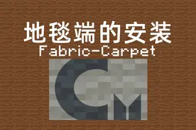 【小竹】地毯端的安装-FabricCarpet-我的世界联机