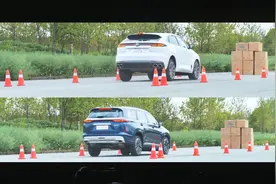 星途揽月、长安UNI-K满载紧急制动PK，谁的刹车距离短？