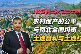 【张捷聊三农之三十四】农村地产的公平与南北全国均衡土地食利视频封面