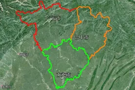 卫星地图看四川的广元、巴中、南充，谁才是川北中心城市?视频封面