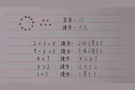 一年级：读作和写作，比较重要的知识点，刚开始学要掌握熟练