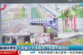 江西第三大水库洪门水库开闸泄洪视频封面