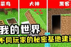 我的世界：建造秘密基地，黑客用科技取胜，菜鸟这次做的还不错视频封面