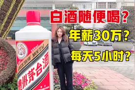 飞天随便喝？年薪30万！茅台酒厂薪资待遇曝光，看完你羡慕吗视频封面