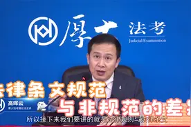 高晖云：法律条文是法典的基本构成单位视频封面