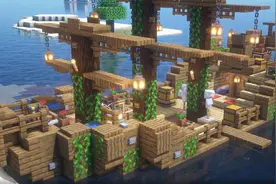 我的世界-如何修理一搜沉船成船屋 Fix a Shipwreck Boat House