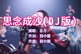 菲儿《思念成沙》DJ版，精选慢摇舞曲，动感好听视频封面