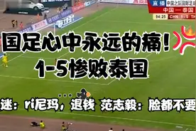 2013年我目睹了国足1比5惨败输给泰国，你们当时什么的心情？视频封面