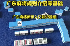 广东麻将规则介绍零基础，广东麻将新手入门知识视频！入门初学者