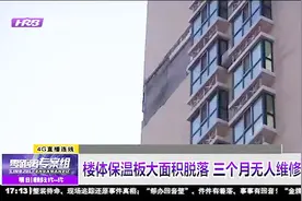 楼体保温板突然大面积脱落！问题究竟是找物业还是找开发商负责？视频封面