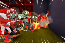 迷你世界：人类被病毒感染成僵尸， 我和小表弟开启逃亡之路