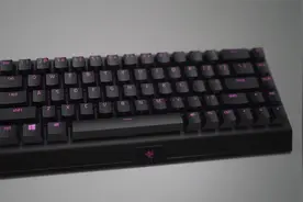 雷蛇黑寡妇蜘蛛V3迷你版无线键盘上手