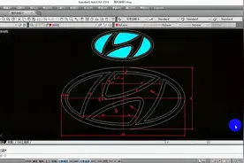 CAD画现代车标logo，教你快速理清CAD绘制思路，CAD绘图必备技巧视频封面