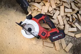 【全网首发】大有20V外转子无刷电圆锯体验评测 直切锯5833