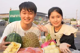 泰国水果有多便宜？西瓜、芒果、菠萝蜜都是几块钱，实现水果自由视频封面