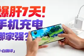 「小白」爆肝7天！12款手机充电大横评：边充边玩哪家更强？视频封面