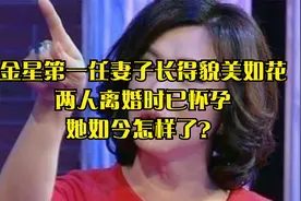 金星第一任妻子长得貌美如花，两人离婚时已怀孕，她如今怎样了？视频封面