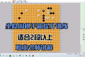 坐隐围棋手筋提升训练1（适合2段以上）职业老师讲解视频封面