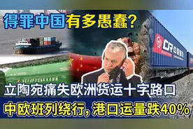 中欧班列绕行，港口货运量大减40%，得罪中国，立陶宛愚蠢至极视频封面