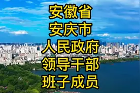 安徽省安庆市人民政府领导干部班子成员一览视频封面