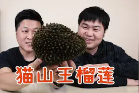 贪便宜147网购猫山王榴莲，打开哥俩直接懵了，这能吃吗？视频封面