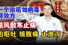 一个治诺如病毒的特效方，上治呕吐、中缓腹痛、下止泄泻视频封面