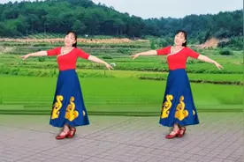 藏歌天籁广场舞《欢乐的海洋》歌声悠扬，优美大气视频封面