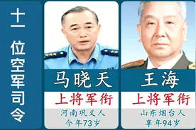 新中国成立后十一位空军司令~其中5位是开国将军~视频封面