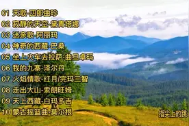 10首非常好听的草原天籁之声 听后让你的心灵得到无限释放！视频封面