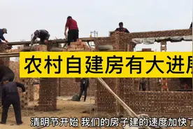 河北农村170平自建房不到一月，主体马上完工视频封面