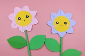 教你折漂亮的花朵，步骤简单易上手，手工DIY折纸教学