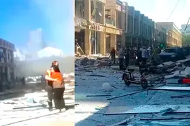 河北燕郊疑燃气爆炸一排商家面目全非 街道办：正在处置视频封面