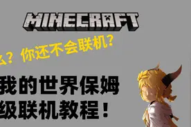 【联机教程】你还不会联机吗？保姆级我的世界联机方法它来了