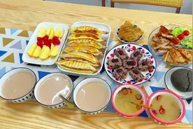 92年全职妈妈，早起给全家人做了，营养美味的早餐，一家人都爱吃视频封面